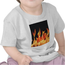Extremes Feuer-ethnischer Klassiker T-shirt