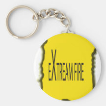 Extremes Feuer Schlüsselband