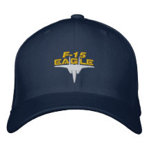 F-15 Hightech- Eagle Golf-Hut Bestickte Mützen