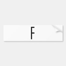F AUTOAUFKLEBER