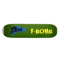 F-BOMB PERSONALISIERTE SKATEDECKS