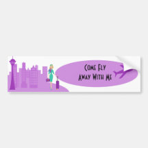 Fabelhafter Flugbegleiter Autosticker