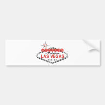 Fabelhaftes Las Vegas, welches die Schablone kunde Auto Aufkleber