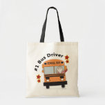 Fahrer des Schulbus-#1 Tragetasche