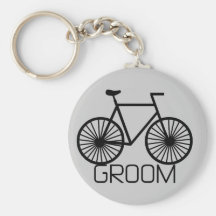 Fahrrad-Bräutigam-T-Shirts und Geschenke Schlüsselbänder