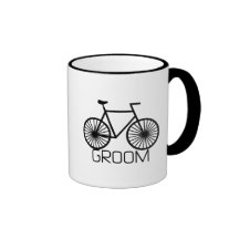 Fahrrad-Bräutigam-T-Shirts und Geschenke Tassen