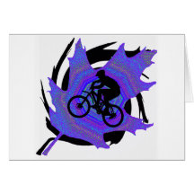 Fahrrad-dreifache Bergwerke Karten