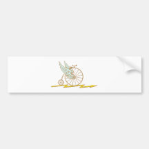 Fahrrad Flügel bicycle wings Autosticker