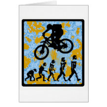 Fahrrad-große Sande Grußkarten