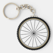 Fahrrad-Rad Schlüsselbänder