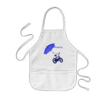 Fahrrad + Regenschirm Schürze