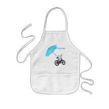 Fahrrad + Regenschirm Schürze