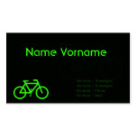 Fahrrad Visitenkarten Vorlage