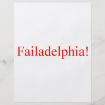 Failadelphia! Vollfarbige Flyer