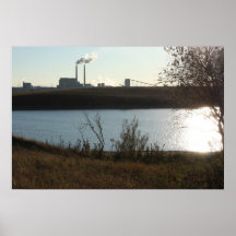 Falkirk Bergwerk Posterdruck