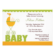 Fall-Babyparty-Einladung