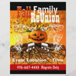 Fall-Familien-Wiedersehen-Halloween-Fall-Ereignis-