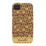 Fall-Gekritzel-Mobiltelefon-Kasten Vibe iPhone 4 Cover