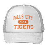Fall-Stadt - Tiger - hoch - Fall-Stadt Nebraska Retromützen