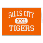 Fall-Stadt - Tiger - hoch - Fall-Stadt Nebraska Karte