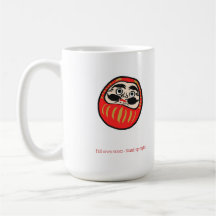 Fall stehen siebenmal oben acht teetasse