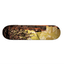 fallende Zeit Personalisiertes Skateboard
