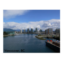 False Creek, Vancouver BC Postkarte