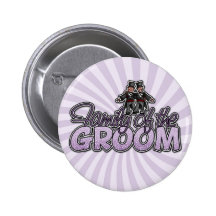 Familie des Bräutigamknopfes Anstecknadelbuttons