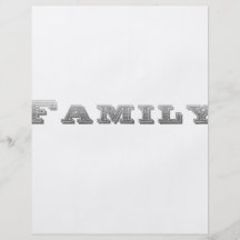 Familie Flyer Druck