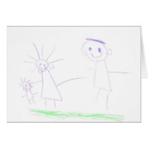 Familie Grußkarte