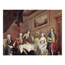 Familie schritt Familien-Porträt durch Hogarth, Wi Personalisierte Einladung