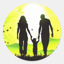 Familie Stickers