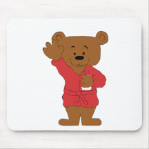 Fan des Cartoonteddy-Bärn-P Diddy Mousepad