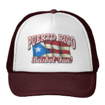 Fan Puertos Rico Beisbol! Hut Retro Cap