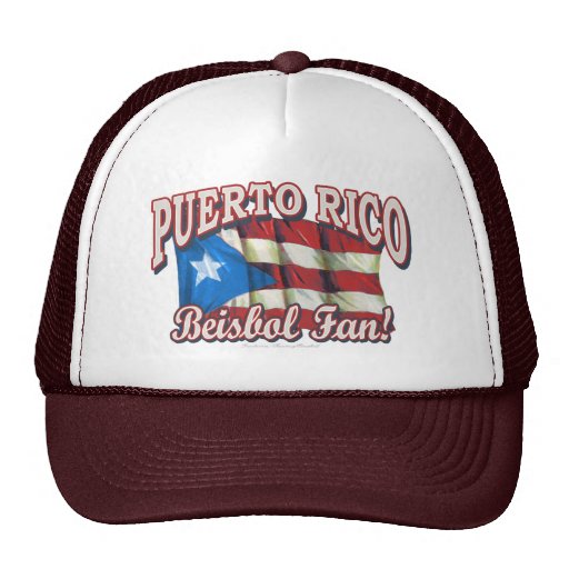 Fan Puertos Rico Beisbol! Hut Retro Cap