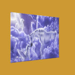 Fanasty Unicorn-Mamma und Baby-Leinwand-Druck leinwanddrucke