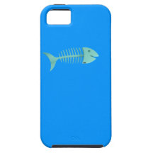 fancy fish bones iPhone 5 covers