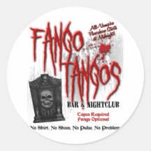 Fango Tango-Vampirs-Nachtklub Sticker