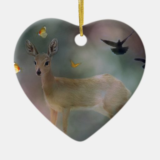 Fantasie eines Kindes Wald Ornament