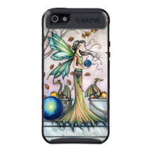 Fantasie-Fee-und Drache-Kunst durch Molly Harrison iPhone 5 Schutzhüllen