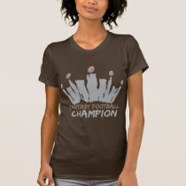 Fantasie-Fußball-Meister t-shirts