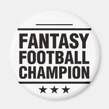 Fantasie-Fußball-Meister! Magnets