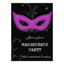 Fantasie-Maskerade-Party Einladung