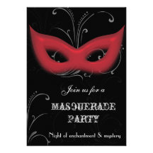 Fantasie-Maskerade-Party Einladung