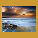 Fantastische Strand-Postkarte postkarten