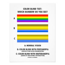 Farbblinder Test (Farben des Regenbogen-Visions-Te Einladungskarten