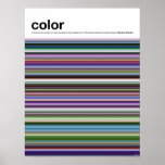 Farbe Posterdruck
