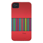 Farbe- u. Streifen iPhone Case-Mate-Fall iPhone 4 Hülle