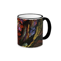 Färben Sie Harmonie-abstrakte Kaffeetasse