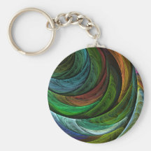 Färben Sie Ruhm-abstrakte Kunst Keychain Schlüsselanhänger
